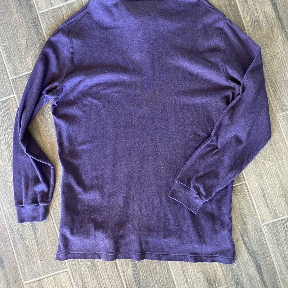 Polo by Ralph Lauren Men’s Long Sleeve Polo Top 🟣 - Picture 2 of 6